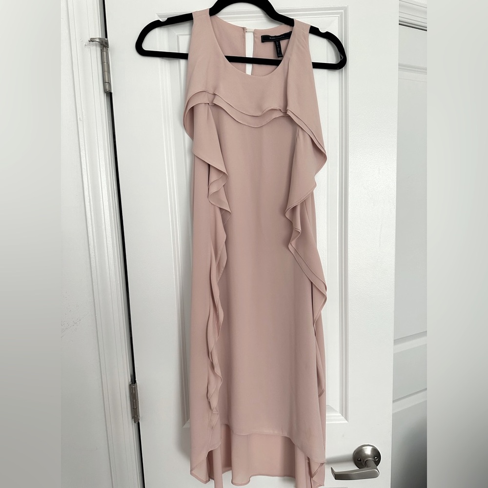 Pink flowy BCBG dress